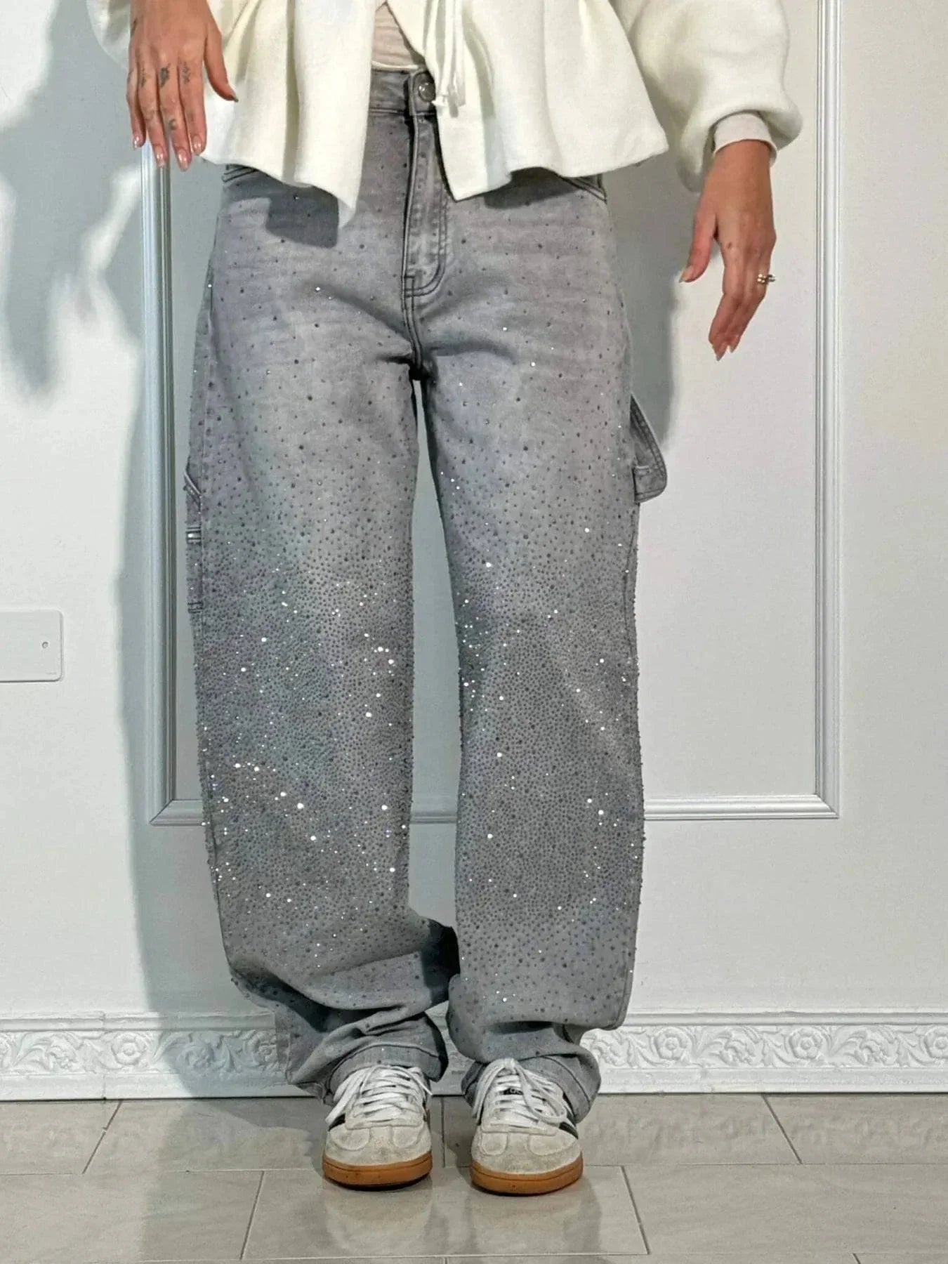 Shine Denim Jeans