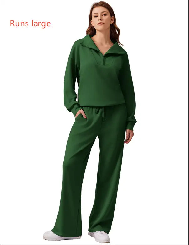 Pinspark Women's Two-Piece Sports Set - Comfortable Activewear