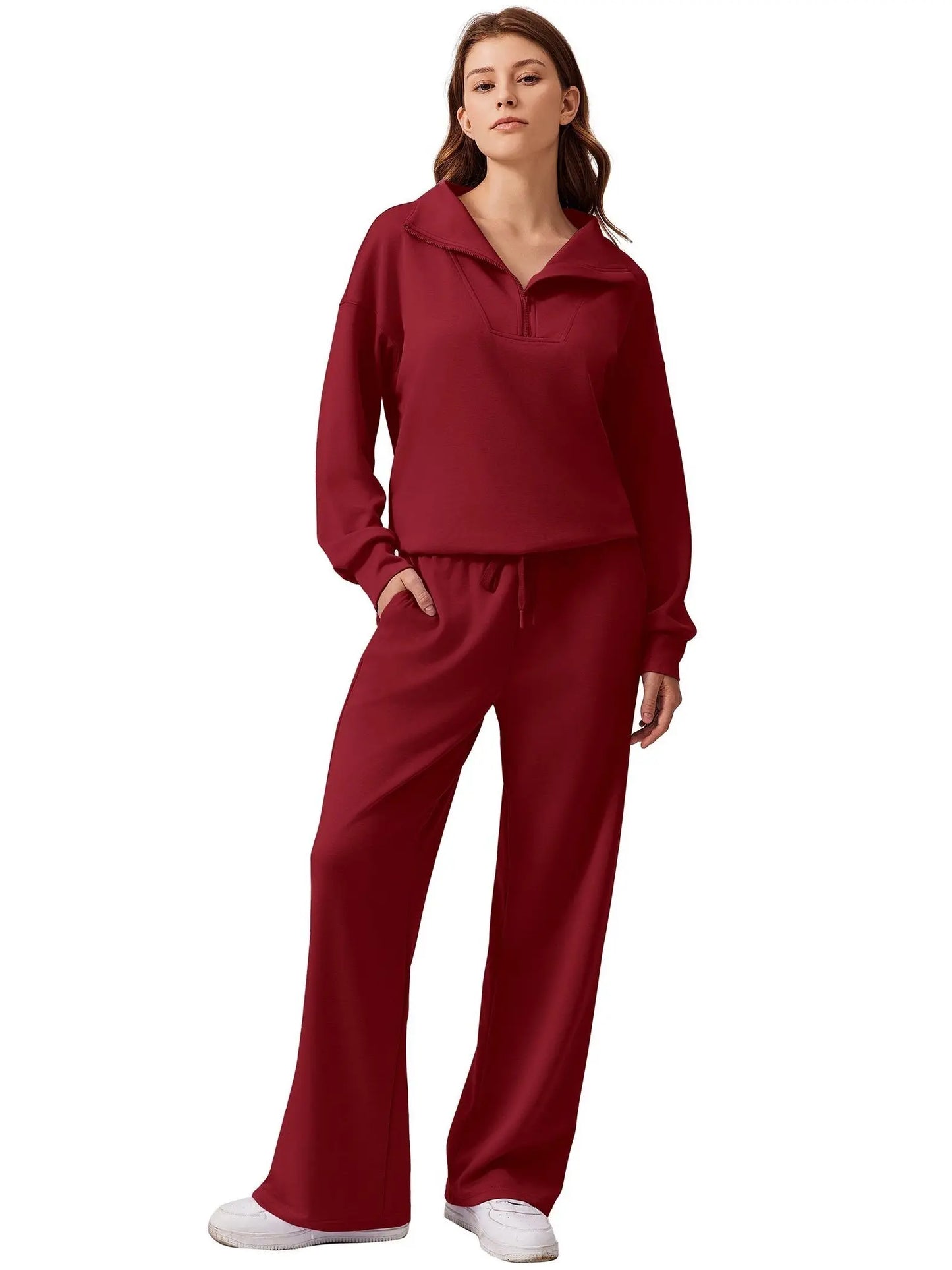 Pinspark Women's Two-Piece Sports Set - Comfortable Activewear