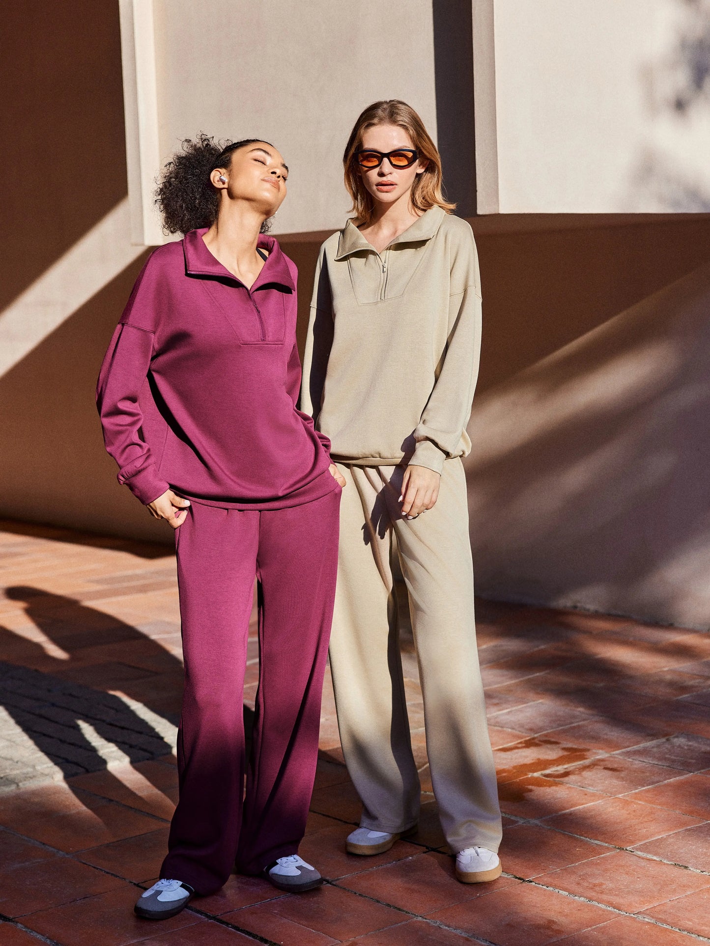 Pinspark Women's Two-Piece Sports Set - Comfortable Activewear